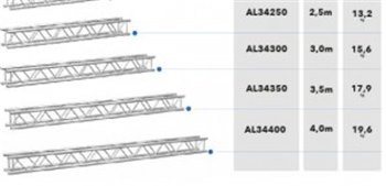 ферма алюминиевая Alustage AL34050 SKL - вид 5 миниатюра