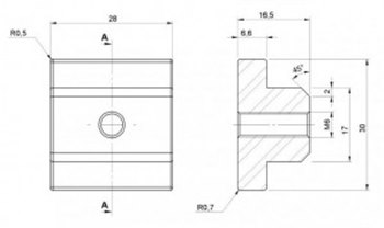 Крепление для ферм Alustage SCD 03 SKL - вид 1 миниатюра