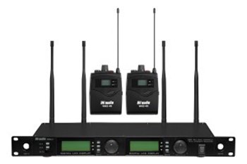 Радіосистема DV audio WMS-24B з петличний мікрофонами - вид 1 мініатюра