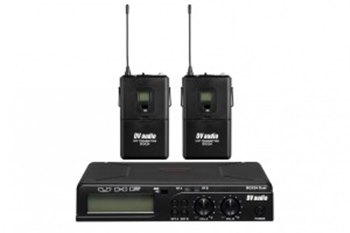 Радіосистема DV audio BGX-24 Dual з петличними мікрофонами
