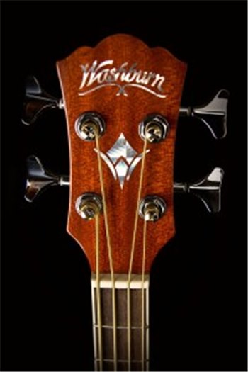 Акустическая бас гитара Washburn AB5 - вид 3 миниатюра