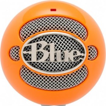 USB микрофон Blue Microphones Snowball neon orange - вид 1 миниатюра