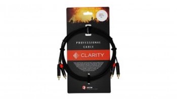 Готовый аудиокабель Clarity 2xRCA-2xRCA-B/2m - вид 1 миниатюра