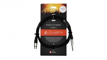 Готовый микрофонный кабель Clarity JACK-XLR(F) PRO/2m