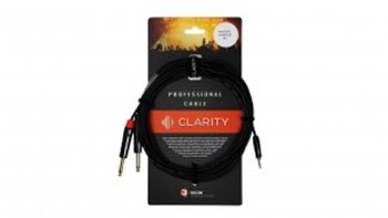 Готовый аудиокабель Clarity miniJACK-2xJACK-B/5m - вид 1 миниатюра