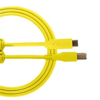 Готовый кабель UDG Ultimate Audio Cable USB 2.0 C-B Yellow Straight 1 - вид 1 миниатюра