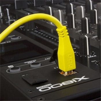 Готовый кабель UDG Ultimate Audio Cable USB 2.0 C-B Yellow Straight 1 - вид 3 миниатюра