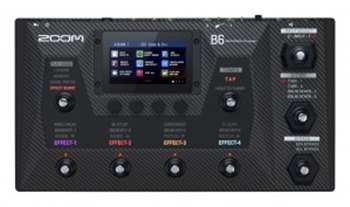 Процесор для бас-гітари Zoom B6 - вид 1 мініатюра