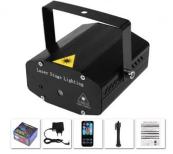 Мини-лазер S4 150mW RG Mini Laser Light USB ДУ - вид 1 миниатюра