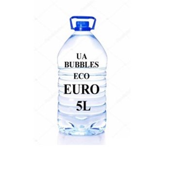 Мильні бульбашки BIG UA BUBBLES ECO EURO 5L