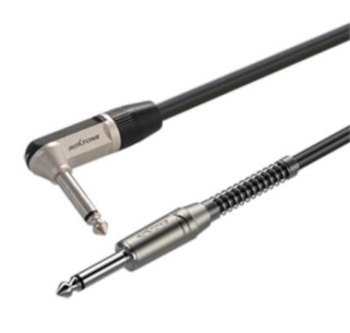 Готовий інструментальний кабель Roxtone SGJJ110L3, 1x0.22 кв.мм, вн.діаметр 6 мм, 3 м - вид 1 мініатюра