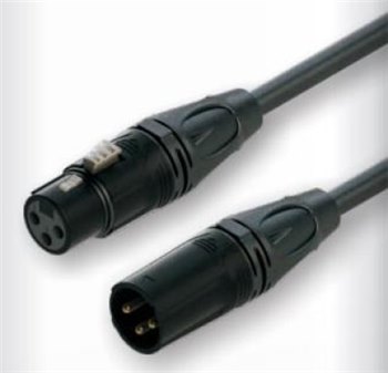 Готовий мікрофонний кабель Roxtone GMXX200L3, 2x0.30 кв.мм, вн.діаметр 6.5 мм, 3 м - вид 1 мініатюра
