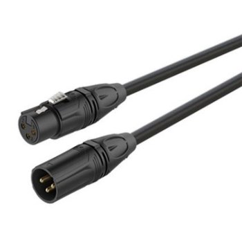 Готовый микрофонный кабель Roxtone GMXX200L6, 2x0.22 кв.мм, вн.диаметр 6.5 мм, 6 м