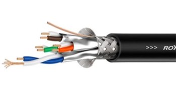 Гибкий кабель категории 6 Roxtone C6AP, 4x2х0.22 кв. мм, вн. диаметр 8 мм, 100 м - вид 1 миниатюра
