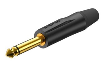 Разъем Roxtone PJ2X-BG Jack 6,3 plug (mono) - вид 1 миниатюра