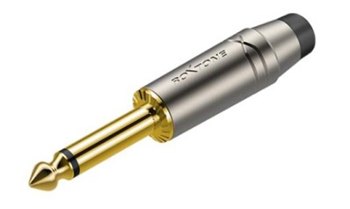 Разъем Roxtone RJ2PP-BK-NG Jack 6,3 (mono) - вид 1 миниатюра