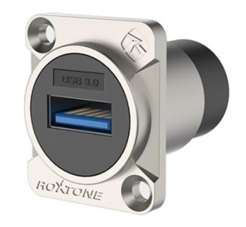 Роз'єм Roxtone RAU3D USB панельний - вид 1 мініатюра