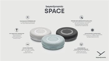 Безпроводной спикерфон Beyerdynamic Space Charcoal - вид 7 миниатюра