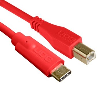 Готовый кабель UDG Ultimate Audio Cable USB 2.0 C-B Red 1,5m - вид 1 миниатюра