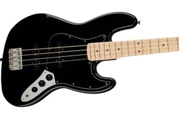 SQUIER by FENDER AFFINITY SERIES JAZZ BASS MN BLACK Бас-гитара - вид 3 миниатюра