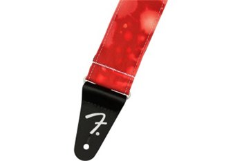 Ремінь гітарний FENDER STRAP 2 TIE DYE ACID WASH RED - вид 1 мініатюра