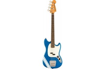 SQUIER by FENDER CLASSIC VIBE '60s MUSTANG BASS FSR LAKE PLACID BLUE Бас-гитара - вид 1 миниатюра