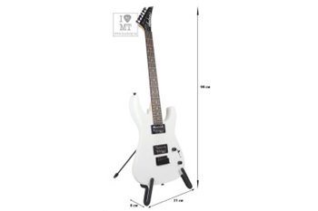 JACKSON JS11 DINKY AH WHITE Электрогитара - вид 1 миниатюра