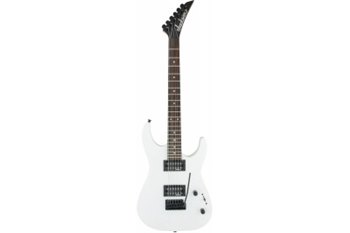 JACKSON JS12 DINKY AH WHITE Электрогитара - вид 1 миниатюра