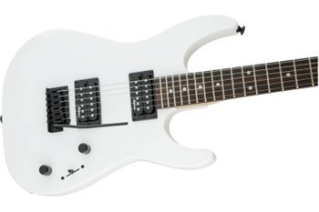 JACKSON JS12 DINKY AH WHITE Электрогитара - вид 3 миниатюра