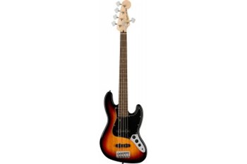 SQUIER by FENDER AFFINITY SERIES JAZZ BASS V LR 3-COLOR SUNBURST Бас-гитара - вид 1 миниатюра