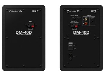 DJ-Монітори Pioneer DM-40D - вид 4 мініатюра