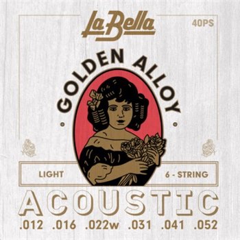 Струни для акустичної гітари La Bella 40PS - вид 1 мініатюра