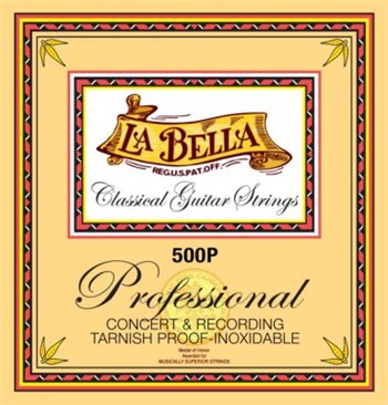 Струни для класичної гітари La Bella 500P - вид 1 мініатюра