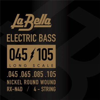 Струны для бас гитары La Bella RX-N4D - вид 1 миниатюра