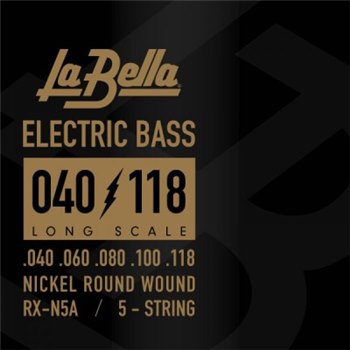 Струны для бас гитары La Bella RX-N5A - вид 1 миниатюра