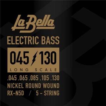 Струны для бас гитары La Bella RX-N5D - вид 1 миниатюра