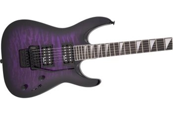 JACKSON JS32Q DKA DINKY ARCH TOP TRANSPARENT PURPLE BURST Електрогітара - вид 5 мініатюра