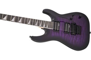 JACKSON JS32Q DKA DINKY ARCH TOP TRANSPARENT PURPLE BURST Електрогітара - вид 7 мініатюра