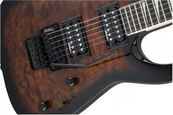 JACKSON JS32Q DINKY ARCH TOP DKA AR DARK SUNBURST Електрогітара - вид 7 мініатюра