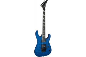 JACKSON JS32Q DINKY ARCH TOP DKA AR TRANSPARENT BLUE Електрогітара - вид 3 мініатюра