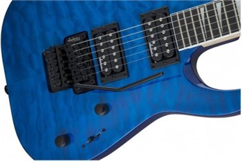 JACKSON JS32Q DINKY ARCH TOP DKA AR TRANSPARENT BLUE Електрогітара - вид 7 мініатюра