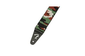 FENDER STRAP 2 WEIGHLESS CAMO WOODLAND Ремень гитарный - вид 1 миниатюра