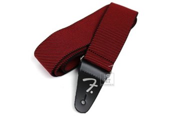 FENDER STRAP 2 WEIGHLESS TWEED RED Ремень гитарный - вид 5 миниатюра