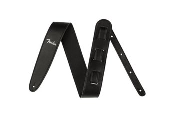 FENDER STRAP 2.5&quot; VEGAN LEATHER BLACK Ремень гитарный