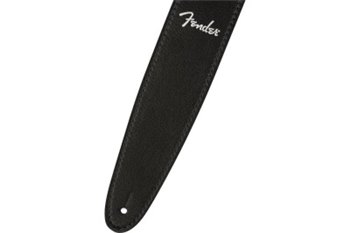 FENDER STRAP 2.5 VEGAN LEATHER BLACK Ремень гитарный - вид 1 миниатюра