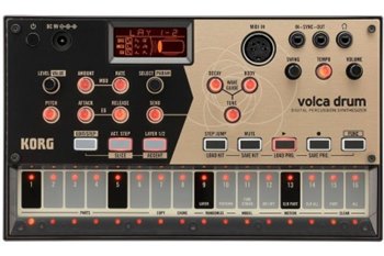 KORG Volca-drum Драм-машина - вид 1 миниатюра