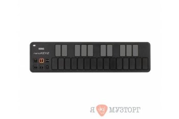 KORG NANOKEY 2 BK MIDI контроллер - вид 1 миниатюра