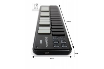 KORG NANOKEY 2 BK MIDI контроллер - вид 1 миниатюра