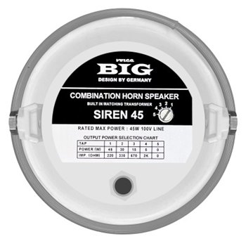 Гучномовець BIG SIREN45W - вид 3 мініатюра