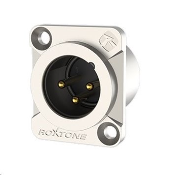 Разъем XLR Roxtone RX3MDWP-NG панельный male (мама) IP66 - вид 1 миниатюра